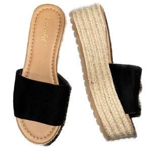 Women’s Black Platform Sandals